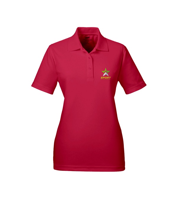 UltraClub Ladies' Cool & Dry Mesh Piqué Polo - Embroidery