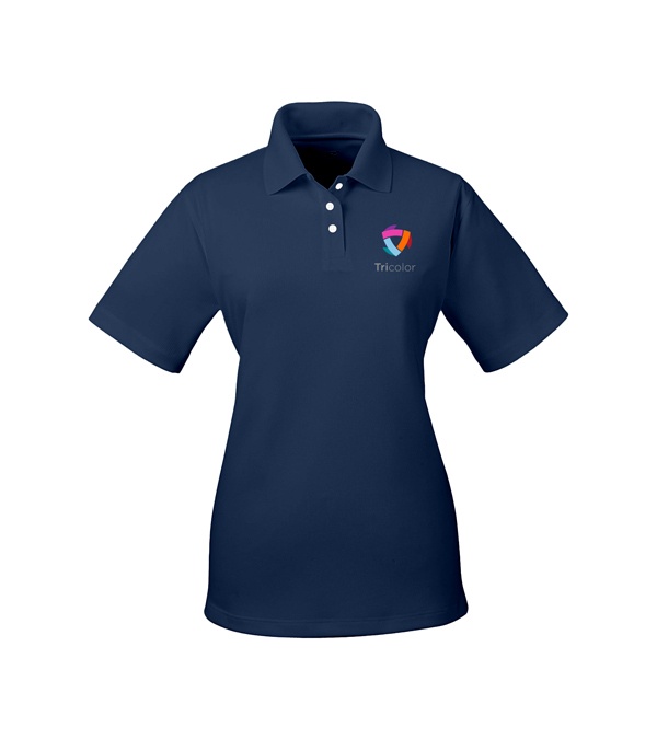 UltraClub Ladies' Cool & Dry Stain-Release Performance Polo - Screen Print