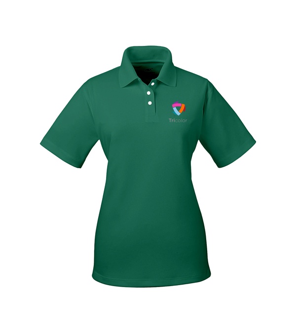 UltraClub Ladies' Cool & Dry Stain-Release Performance Polo - Screen Print