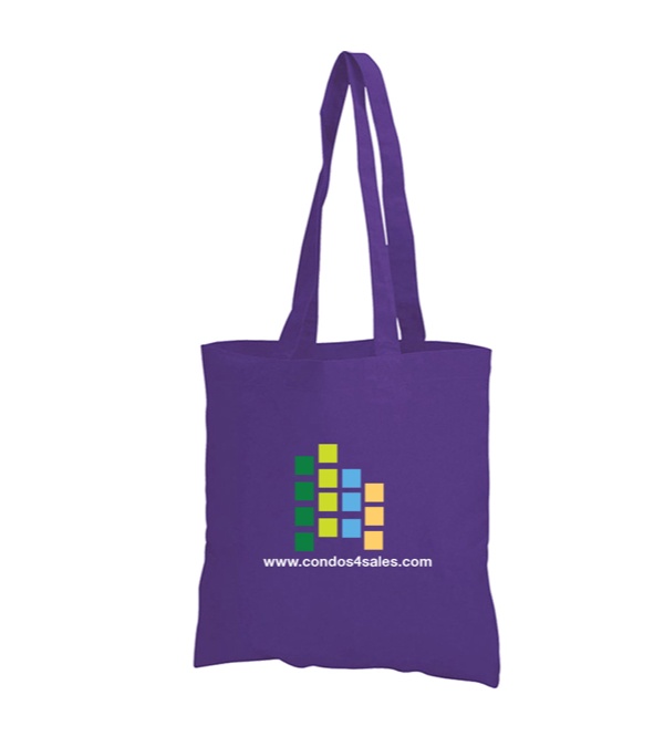 Economy Tote Bag - Full Color Imprint