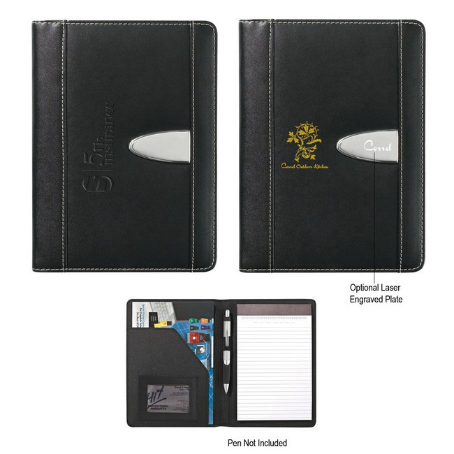 Eclipse Bonded Leather 5" x 7" Portfolio with Imprint