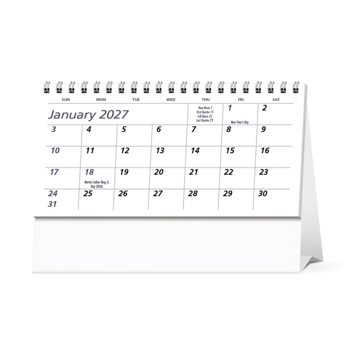 Econo Desk Calendar - 2027