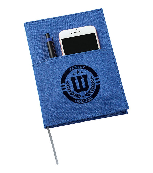 5 x 7 Canvas Pocket Refillable Notebook