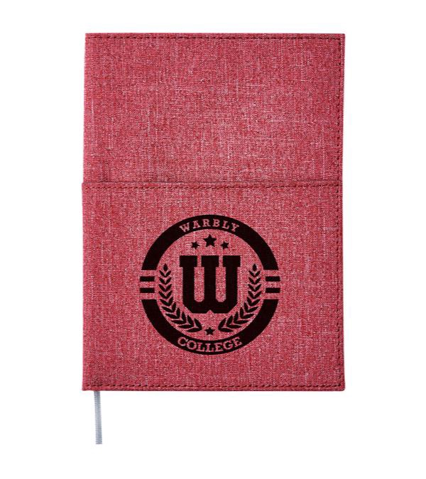 5 x 7 Canvas Pocket Refillable Notebook