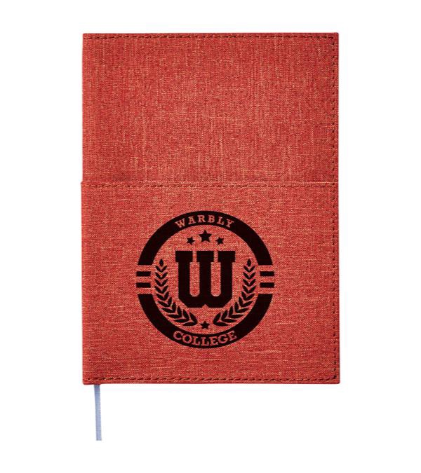 5 x 7 Canvas Pocket Refillable Notebook