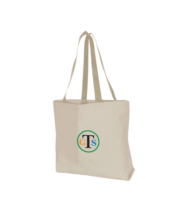 Natural XL Tote - Full Color Imprint