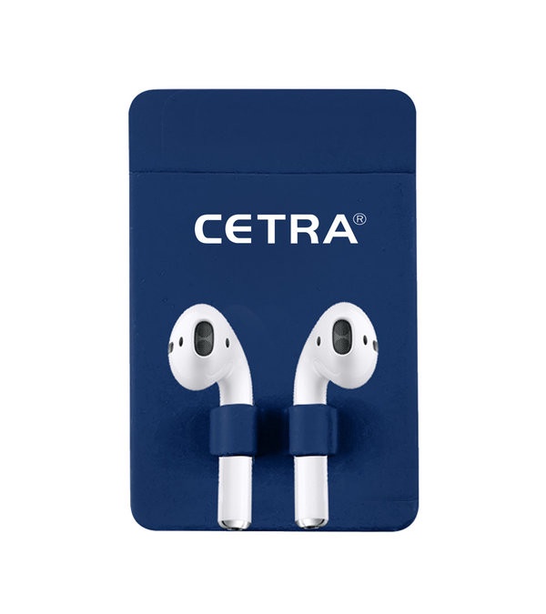 Phone Wallet With Earbuds Holder