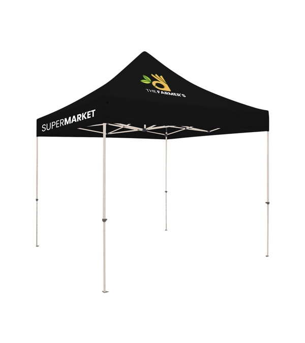 10' Standard Tent Kit (Full-Color Imprint, 4 Locations)