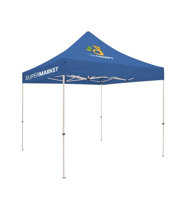 10' Standard Tent Kit (Full-Color Imprint, 4 Locations)