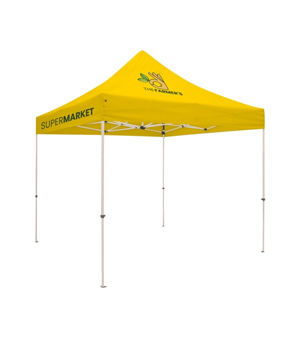 10' Standard Tent Kit (Full-Color Imprint, 4 Locations)