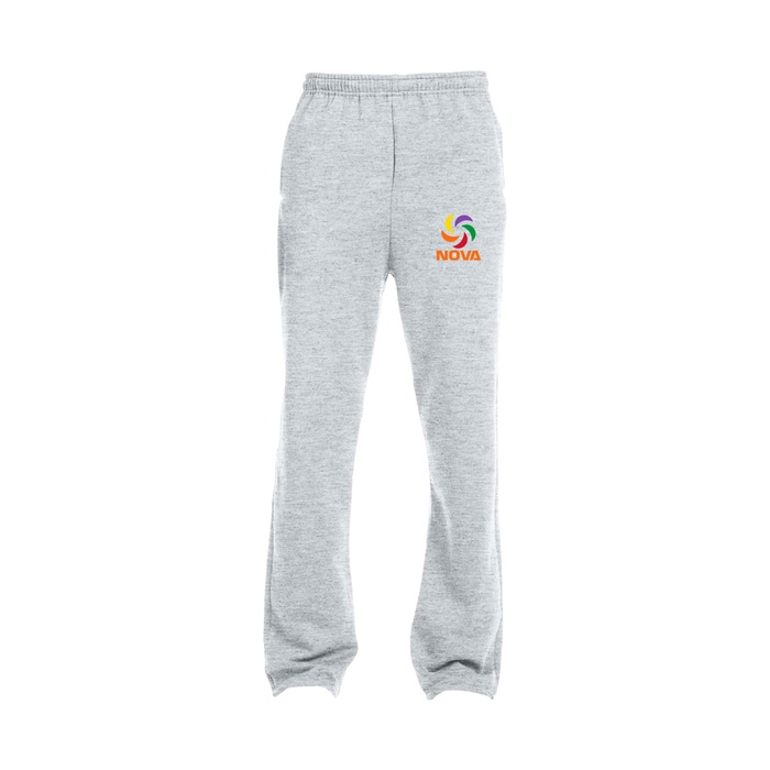Jerzees® Adult 8 oz. Nublend® Open-Bottom Fleece Sweatpants