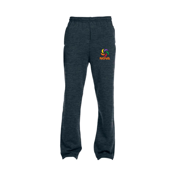 Jerzees® Adult 8 oz. Nublend® Open-Bottom Fleece Sweatpants