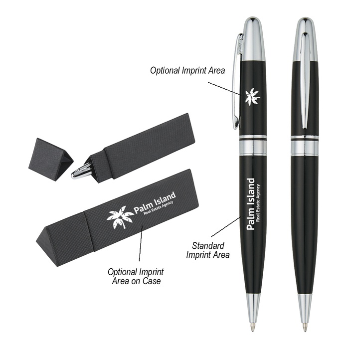 Personalized Elite Executive Pen In Case