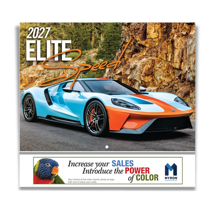 Elite Speed Wall Calendar - 2027