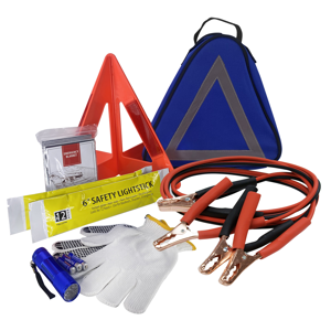 Roadside Emergency Kit W/ Booster Cables