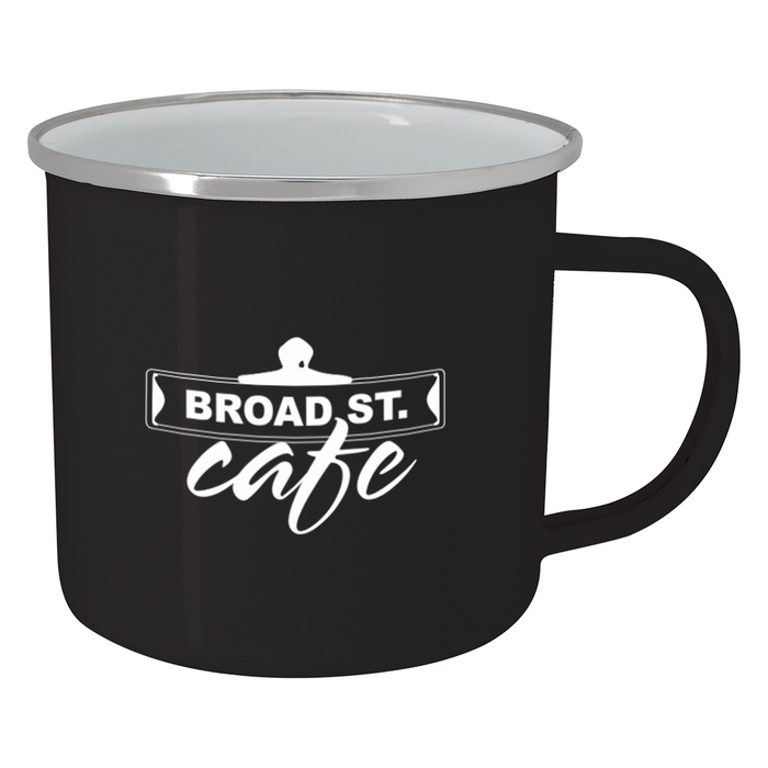 Promotional 16 oz. Enamel Campfire Mugs