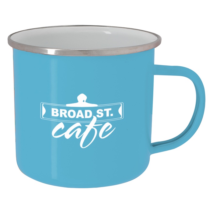 Promotional 16 oz. Enamel Campfire Mugs