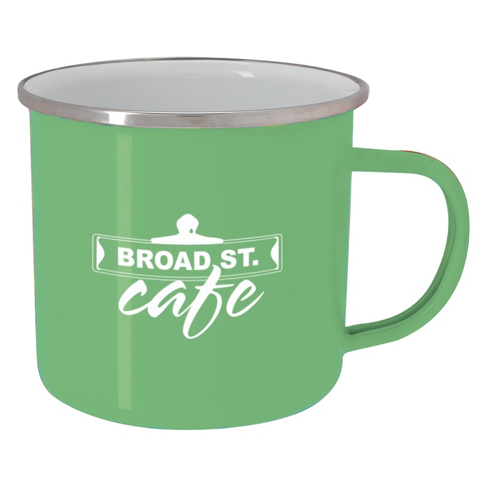 Promotional 16 oz. Enamel Campfire Mugs