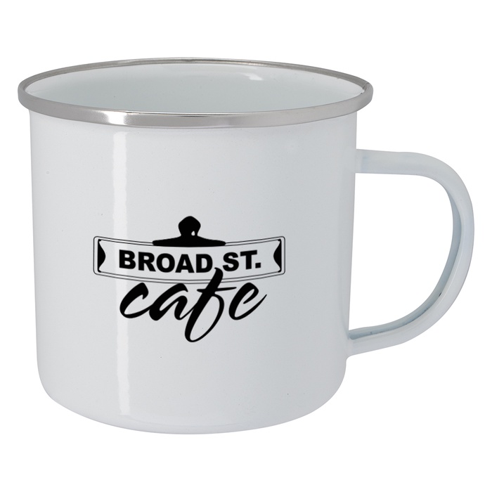 Promotional 16 oz. Enamel Campfire Mugs