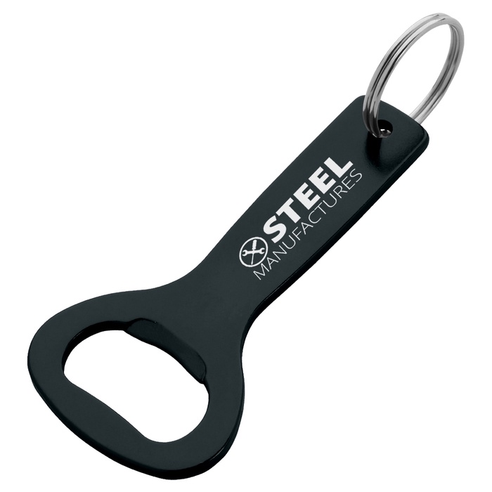 Engraved Aluminum Bottle Opener Key Rings