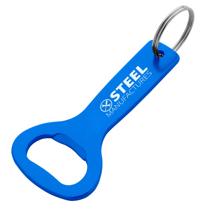 Engraved Aluminum Bottle Opener Key Rings