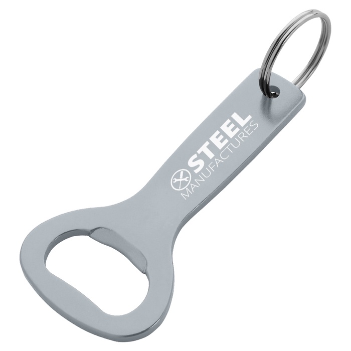 Engraved Aluminum Bottle Opener Key Rings