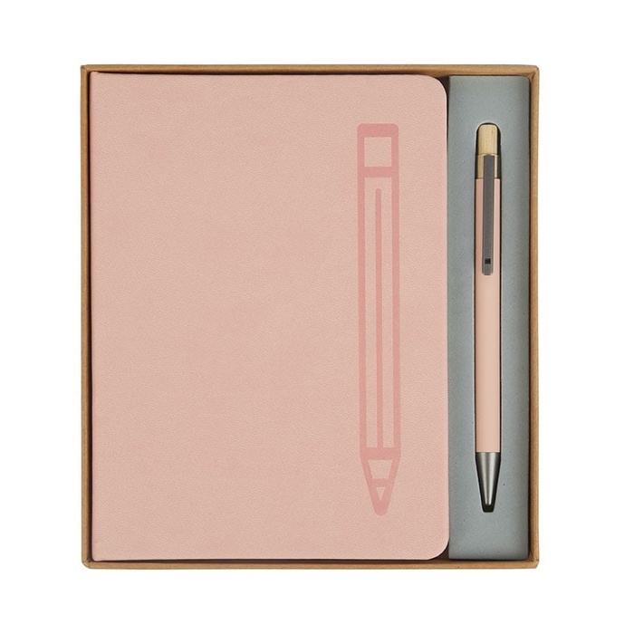 Manhattan II Gift Set w/ Magnetic Journal & Recycled Pen
