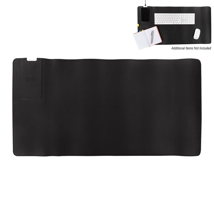 Desk Mat With 15W Wireless Charger