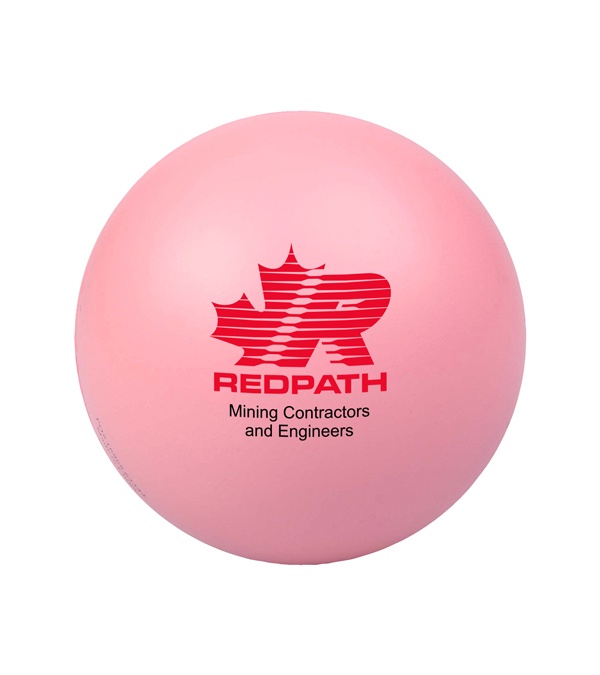 Round Stress Ball Reliever