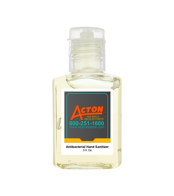 0.5 oz. Hand Sanitizer Gel w/Push-Top Cap