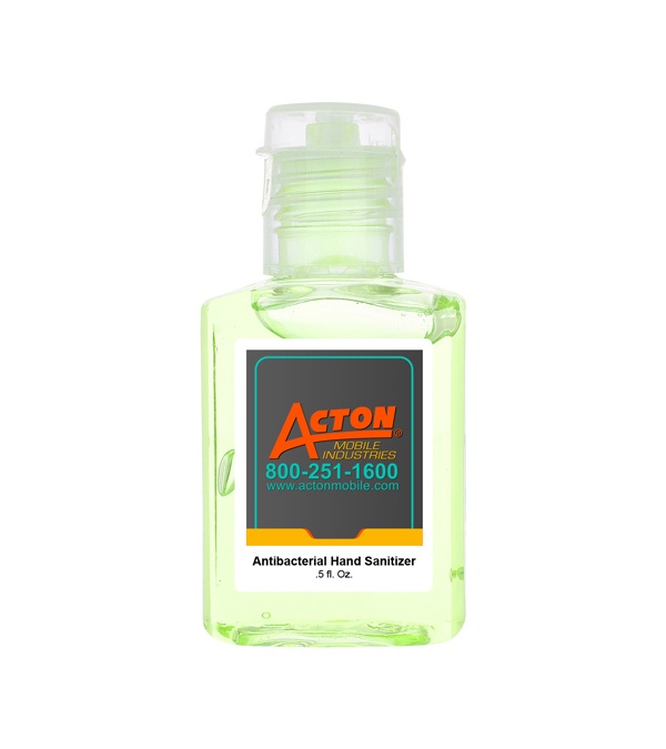 0.5 oz. Hand Sanitizer Gel w/Push-Top Cap
