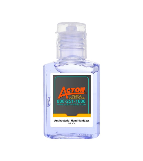 0.5 oz. Hand Sanitizer Gel w/Push-Top Cap