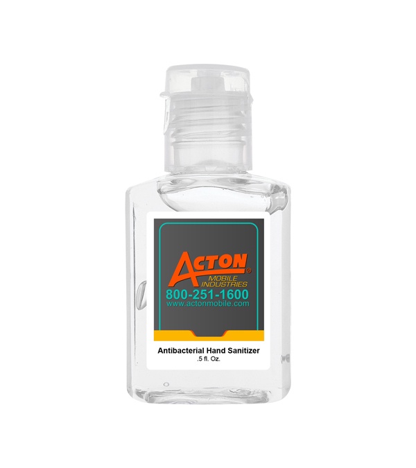 0.5 oz. Hand Sanitizer Gel w/Push-Top Cap