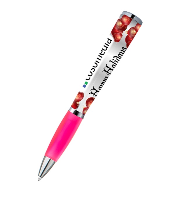 adpen&trade; - Happy Holidays Red Ornament
