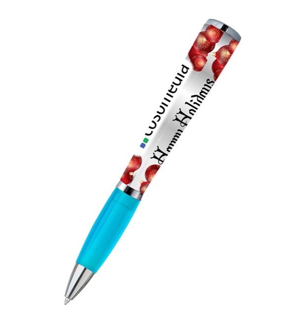 adpen&trade; - Happy Holidays Red Ornament