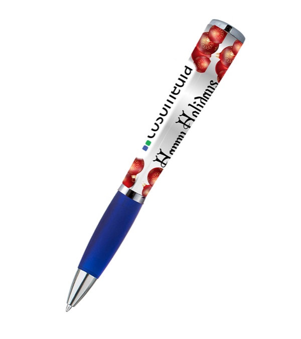 adpen&trade; - Happy Holidays Red Ornament