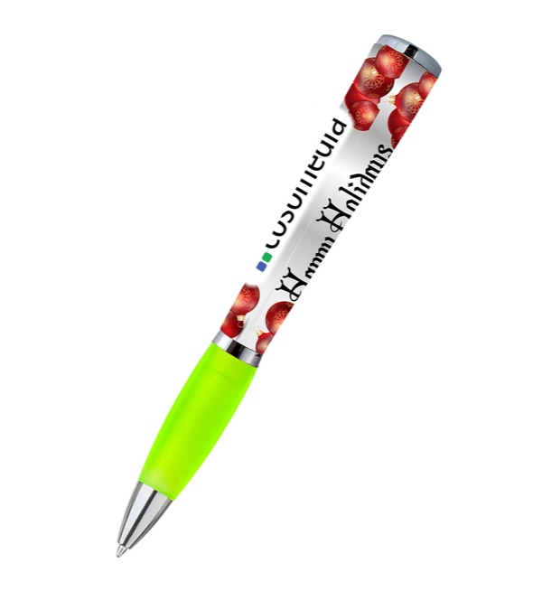 adpen&trade; - Happy Holidays Red Ornament