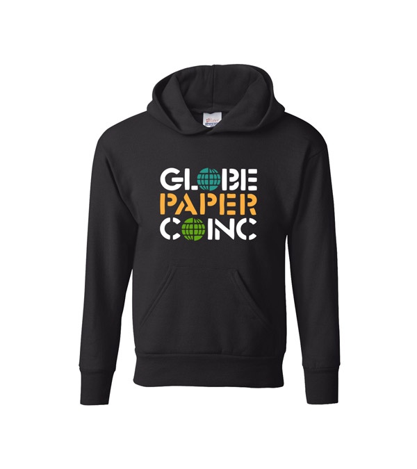 Hanes Youth EcoSmart Pullover Hooded Sweatshirt - Screen Print