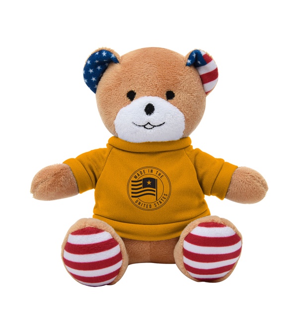 Patriotic Bear with Tshirt