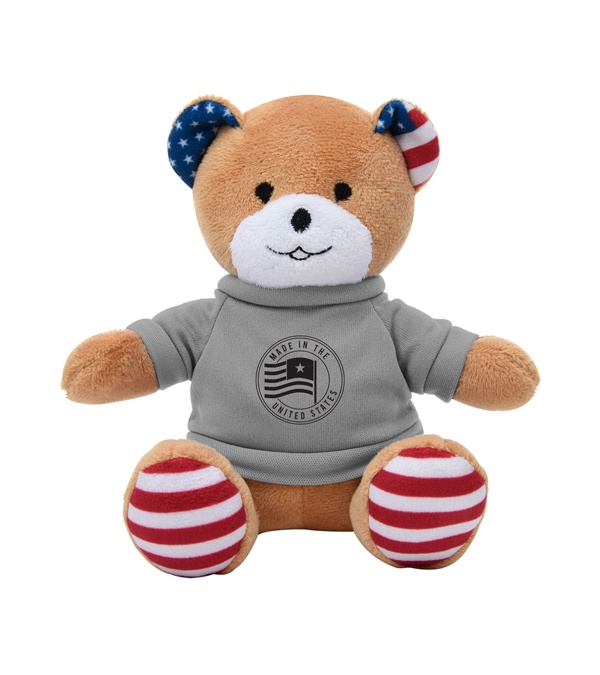 Patriotic Bear with Tshirt