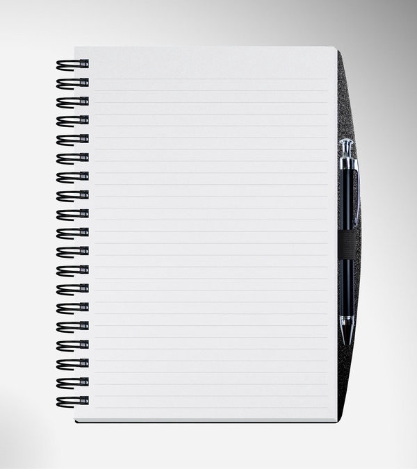 Classic Cover Journal with Pen Safe (7&quot; x 10&quot;)