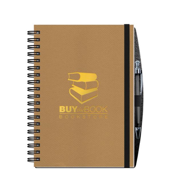 Classic Cover Journal with Pen Safe (7&quot; x 10&quot;)