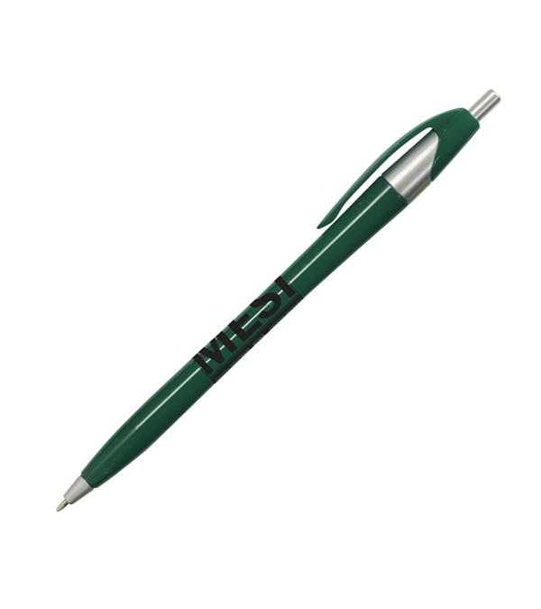 Slimster Pen with Silver Accents