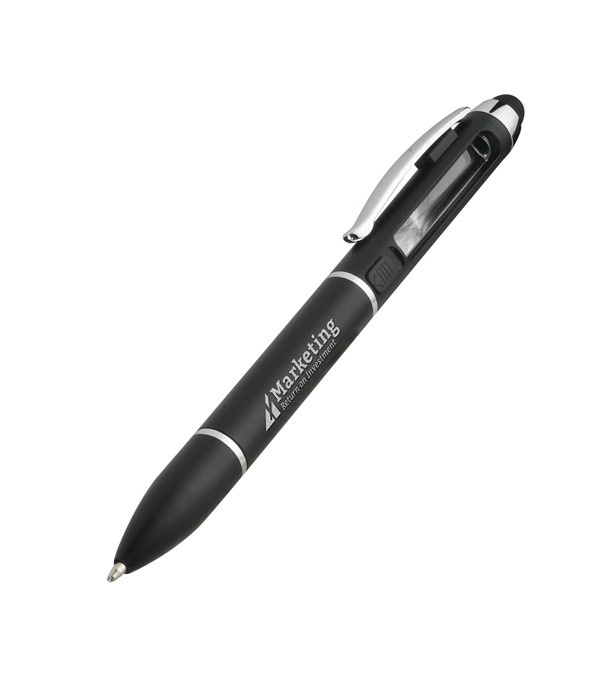 Zoom Magnifier Lighted Stylus Pen