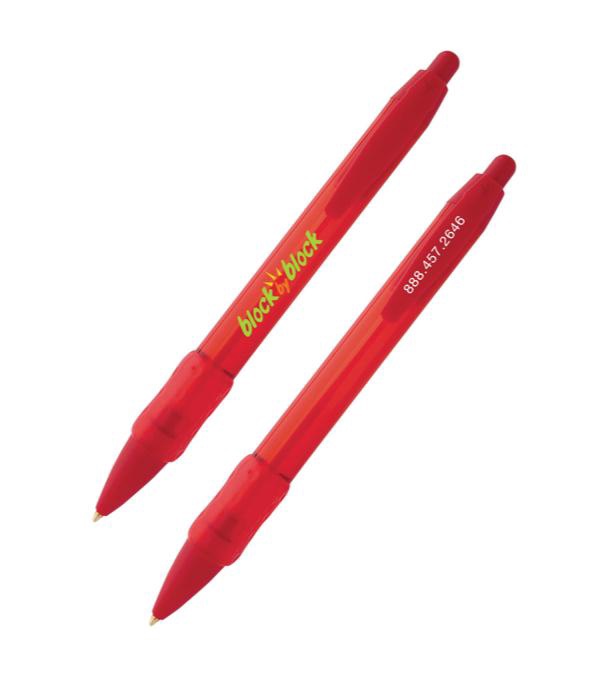 WideBody Clear Grip Pen