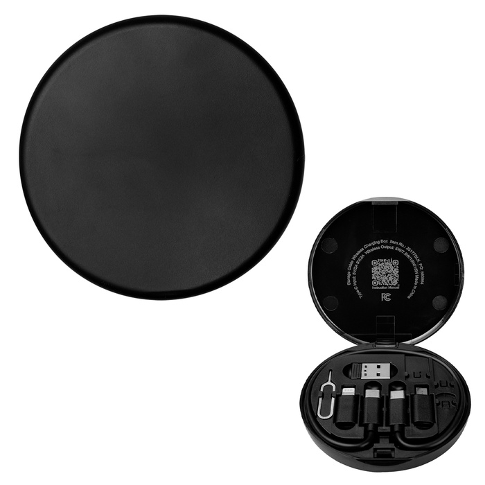 Charging Cord & Adapter Set In Wireless Charging Case