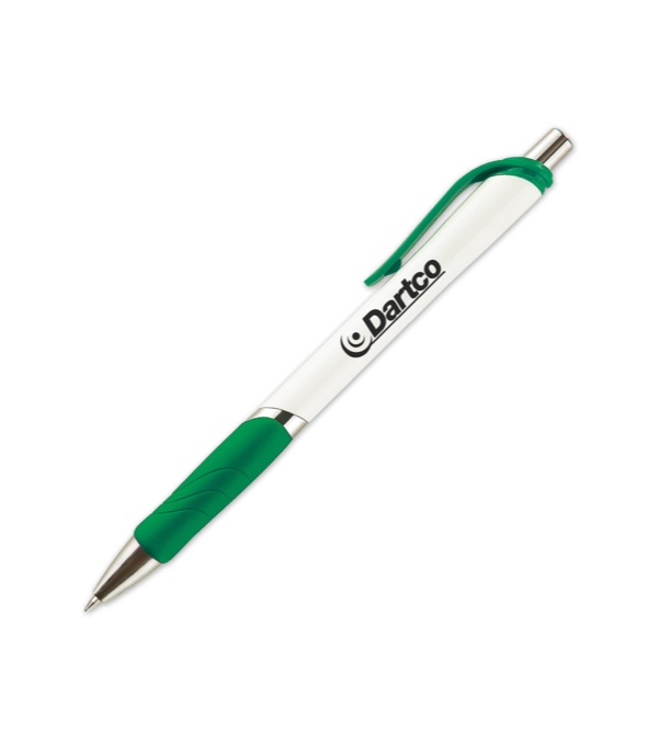 Custom Frisco White Barrel Pen