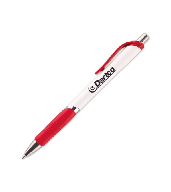 Custom Frisco White Barrel Pen
