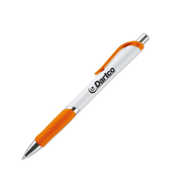 Custom Frisco White Barrel Pen