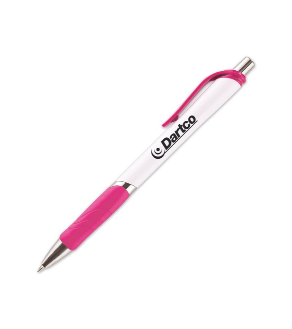 Custom Frisco White Barrel Pen